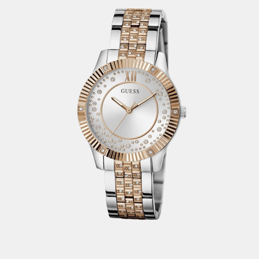 Dress Women Quartz Silver Dial Analog Stainless Steel Watch GW0765L2 Dress Women Quartz Silver Dial Analog Stainless Steel Watch GW0765L2