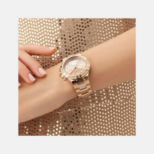 Harlow Women Quartz Ombre Dial Multi-Function Stainless Steel Watch GW0950L4 Harlow Women Quartz Ombre Dial Multi-Function Stainless Steel Watch GW0950L4