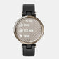 Female Digital Smart Watch LILY CREAMGOLD BLACK LEATHER