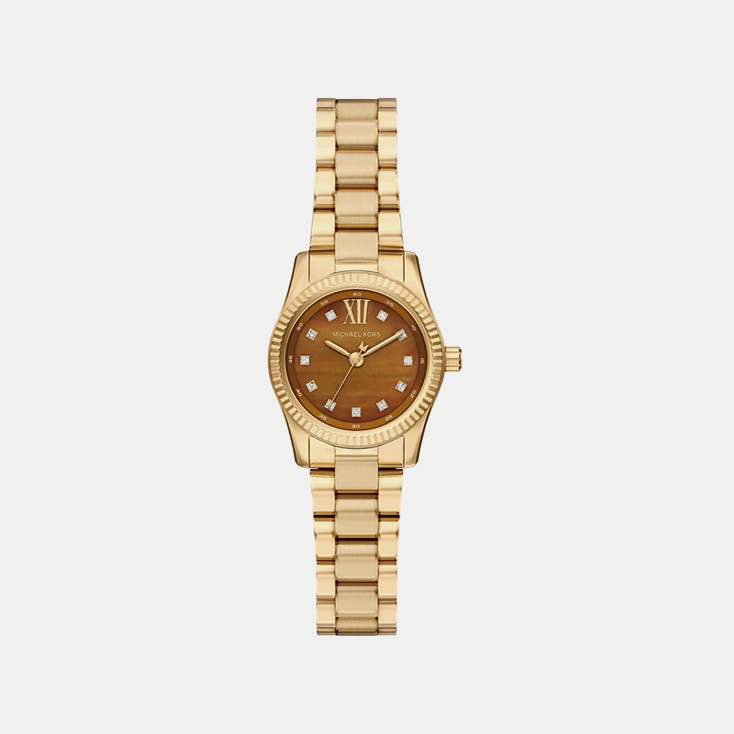 Michael Kors Lexington Women Brown Watch MK7578 – Just In Time