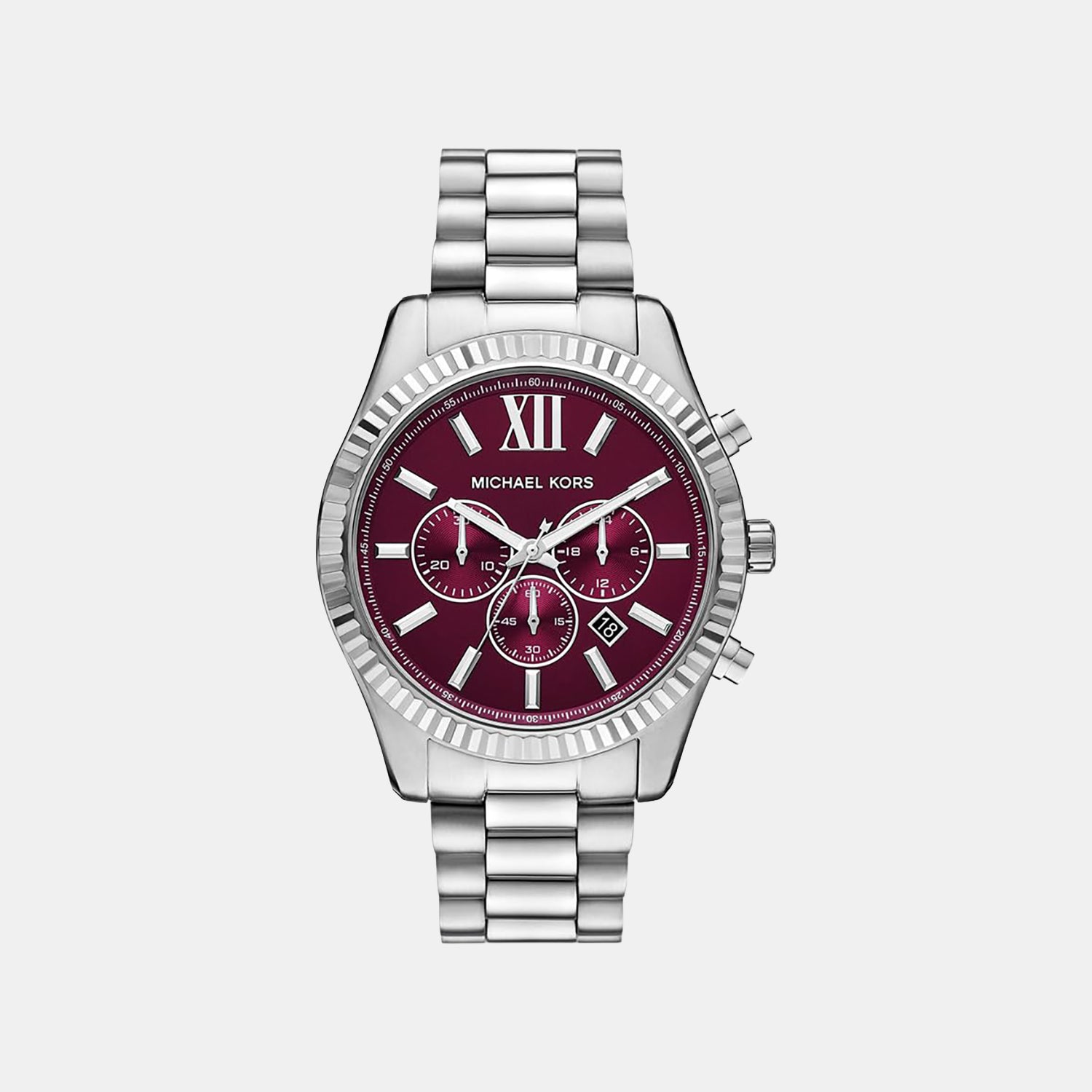 Michael Kors Men Red Chronograph Watch MK9242 – Just In Time