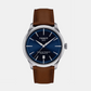 Male Analog Leather Watch T1398071604100