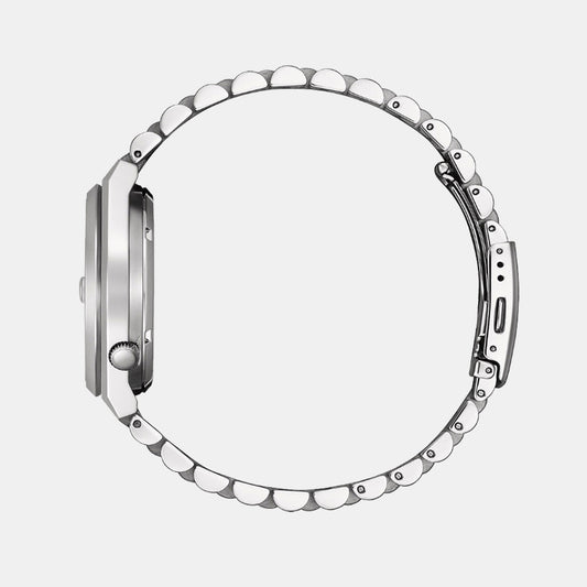 Tsuyosa Men Automatic Orange Dial Analog Stainless Steel Watch NJ0151-88Z Citizen 40 mm Round Automatic watch