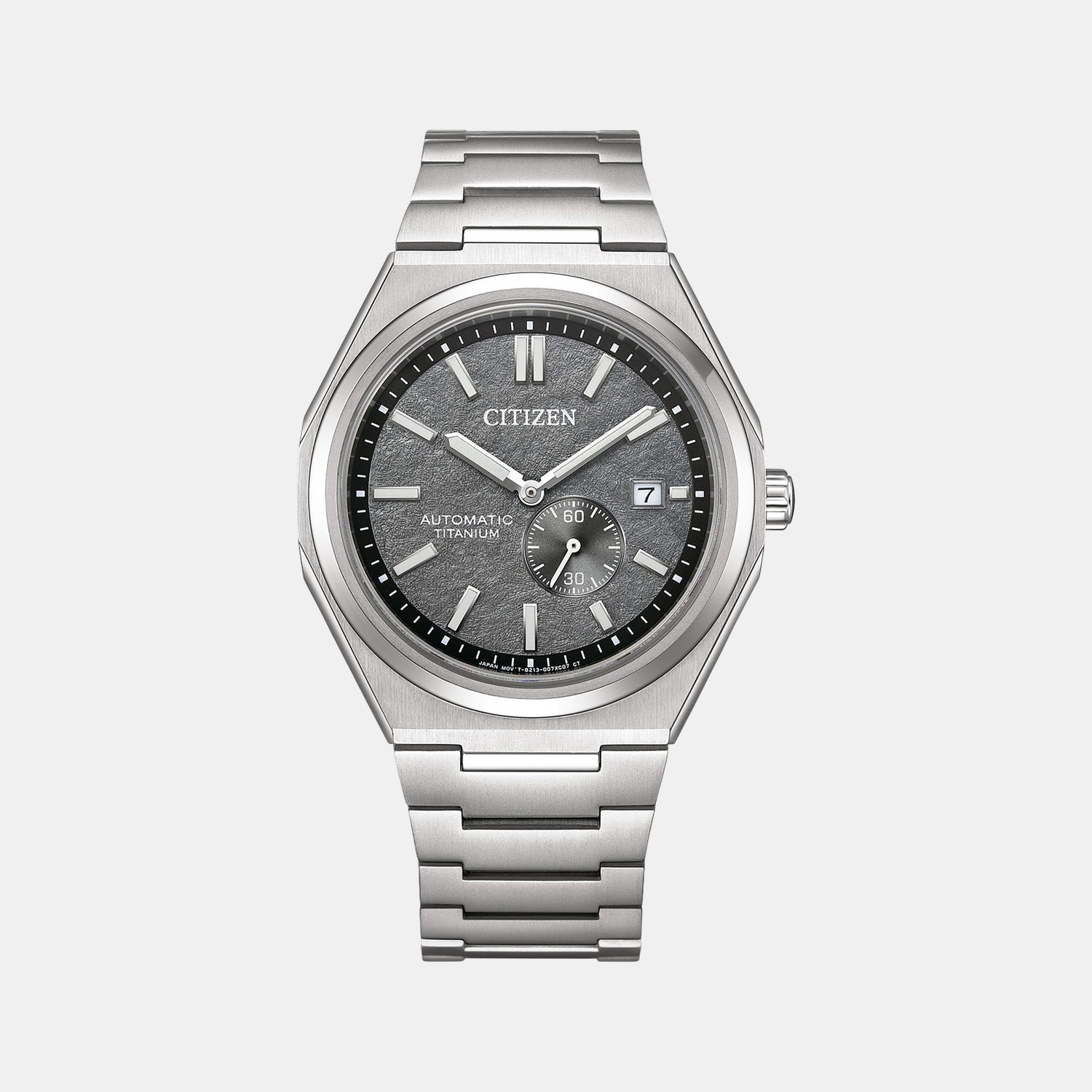 Citizen Zenshin Men Grey Stainless Steel Watch NJ0180-80H – Just