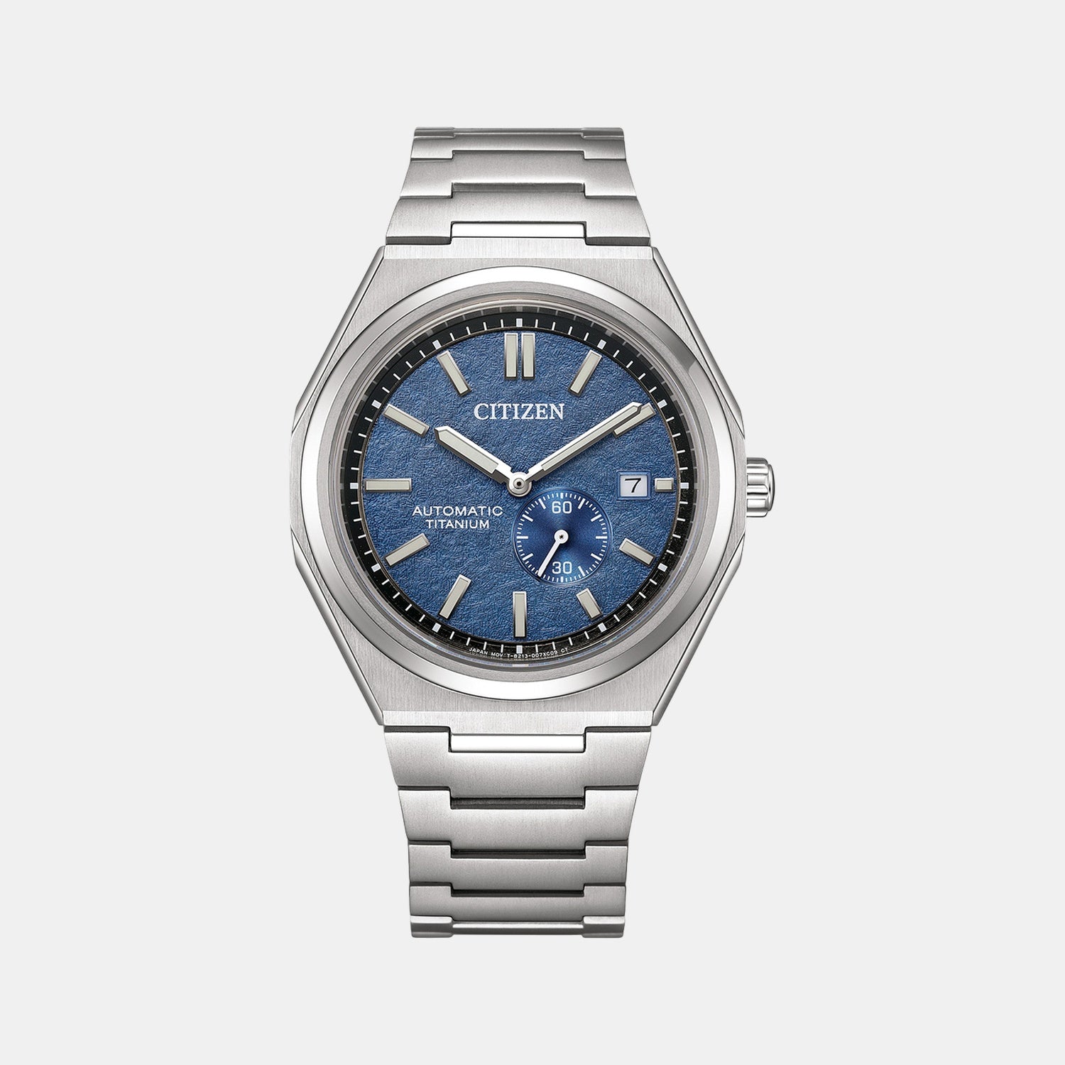 Citizen Zenshin Men Blue Stainless Steel Watch NJ0180-80L – Just