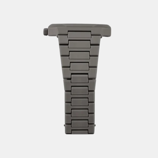 Polycarbonate Men Quartz Charcoal Dial Analog Stainless Steel Watch Polycarbonate Men Quartz Charcoal Dial Analog Stainless Steel Watch