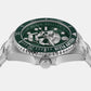The $Kull Diver Male Green Analog Stainless Steel Watch PWOAA0622