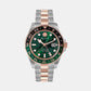 Gmt-I  Challenger Male Green Analog Stainless Steel Watch PWYBA0623