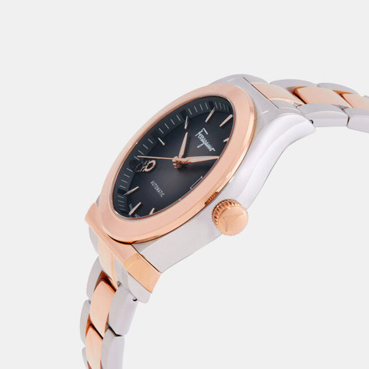 Men Automatic Black Dial Analog Stainless Steel Watch SFU800424 Men Automatic Black Dial Analog Stainless Steel Watch SFU800424