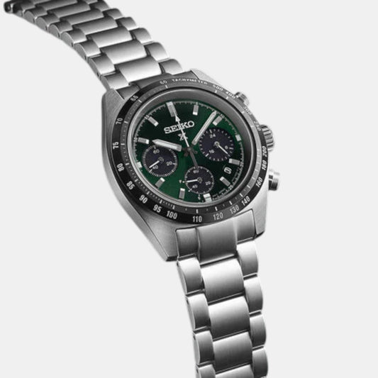 Prospex Men Solar Green Dial Chronograph Stainless Steel Watch SSC933P1 Prospex Men Solar Green Dial Chronograph Stainless Steel Watch SSC933P1