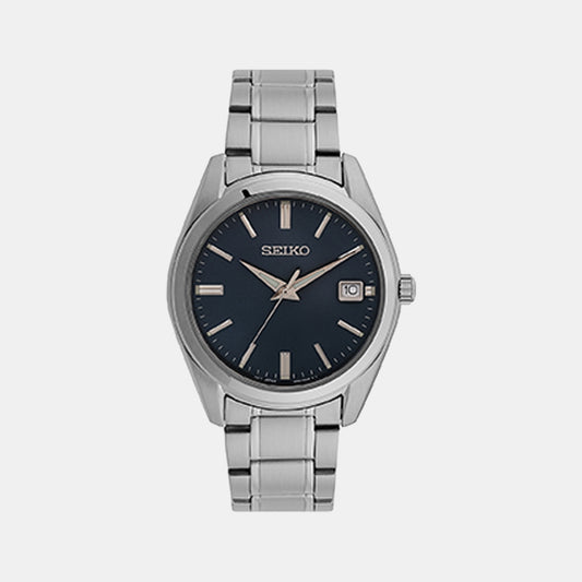 Male Blue Analog Stainless Steel Watch SUR525P1