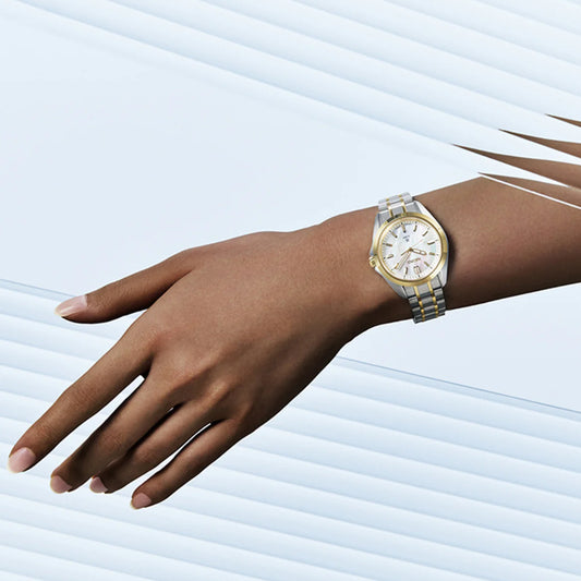 Prospex Women Quartz White Dial Analog Stainless Steel Watch SUR608J1 Prospex Women Quartz White Dial Analog Stainless Steel Watch SUR608J1