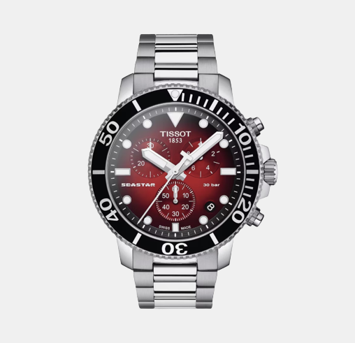 Seastar Male Chronograph Stainless Steel Watch T1204171142100