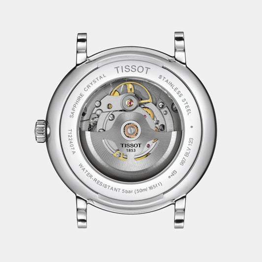 Carson Premium Men Automatic Blue Dial Analog Leather Watch T1224071604300 Carson Premium Men Automatic Blue Dial Analog Leather Watch T1224071604300