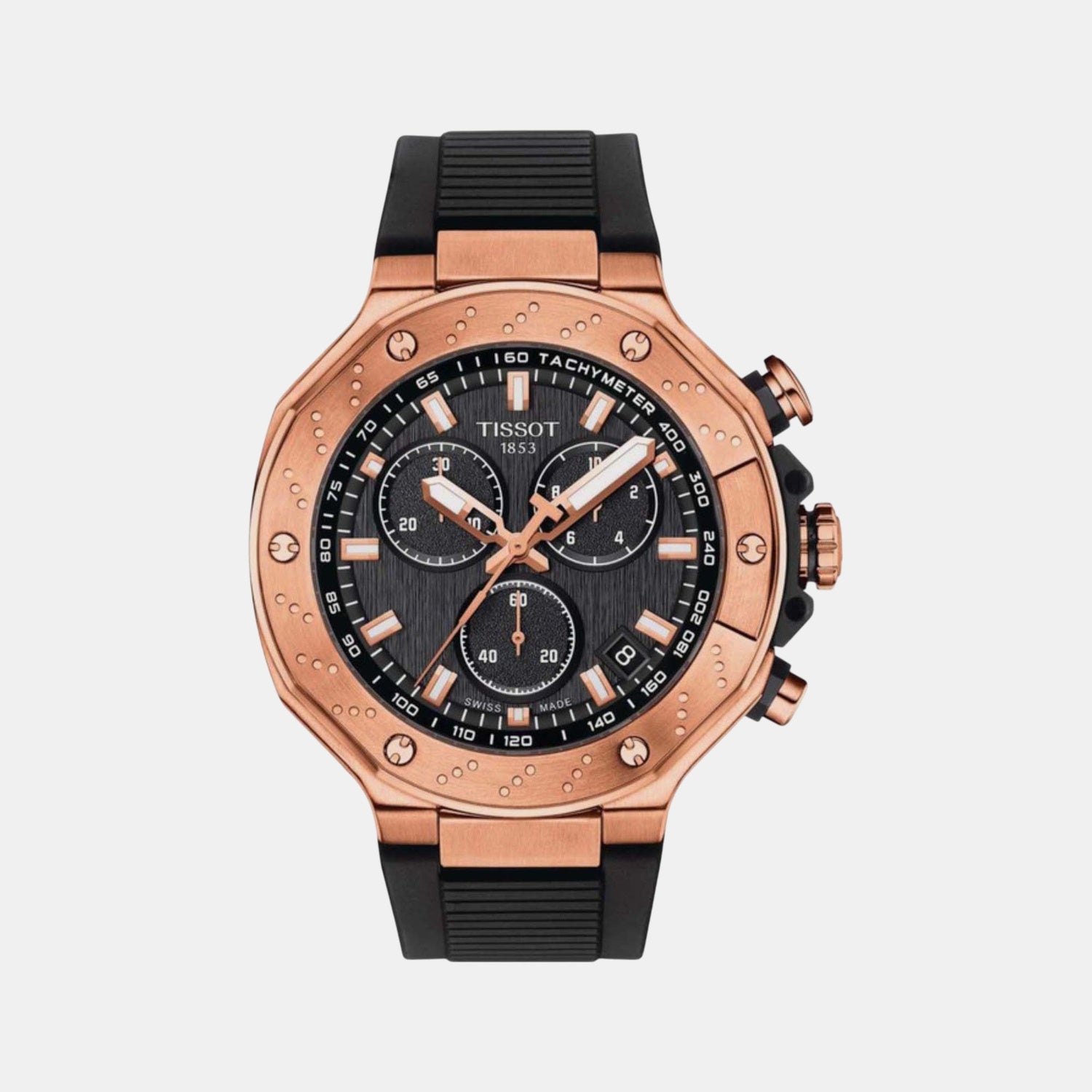 Tissot T-Race Men Black Chronograph Watch T1414173705100 – Just In