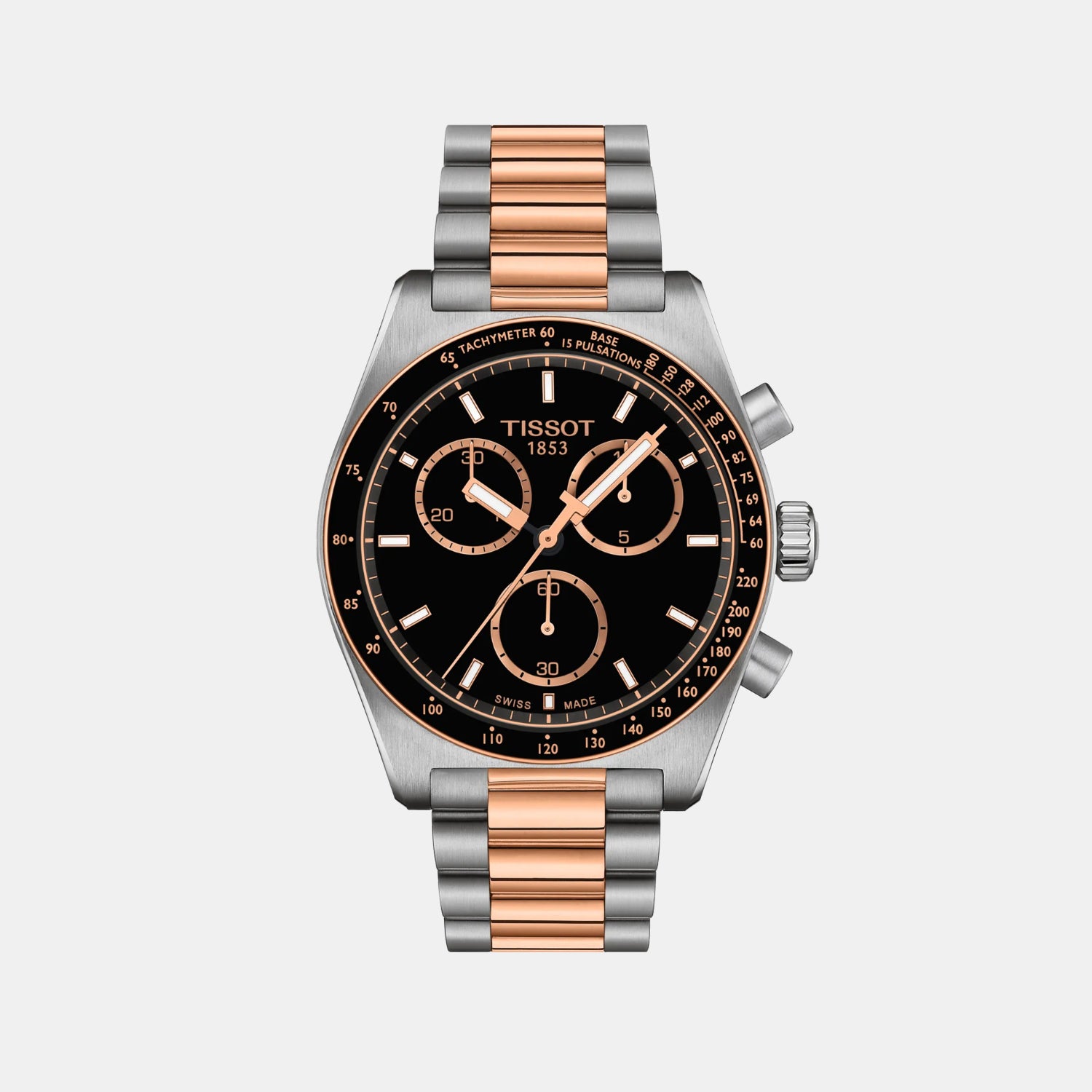 Tissot PR 516 Men Black Chronograph Watch T1494172205101 – Just In