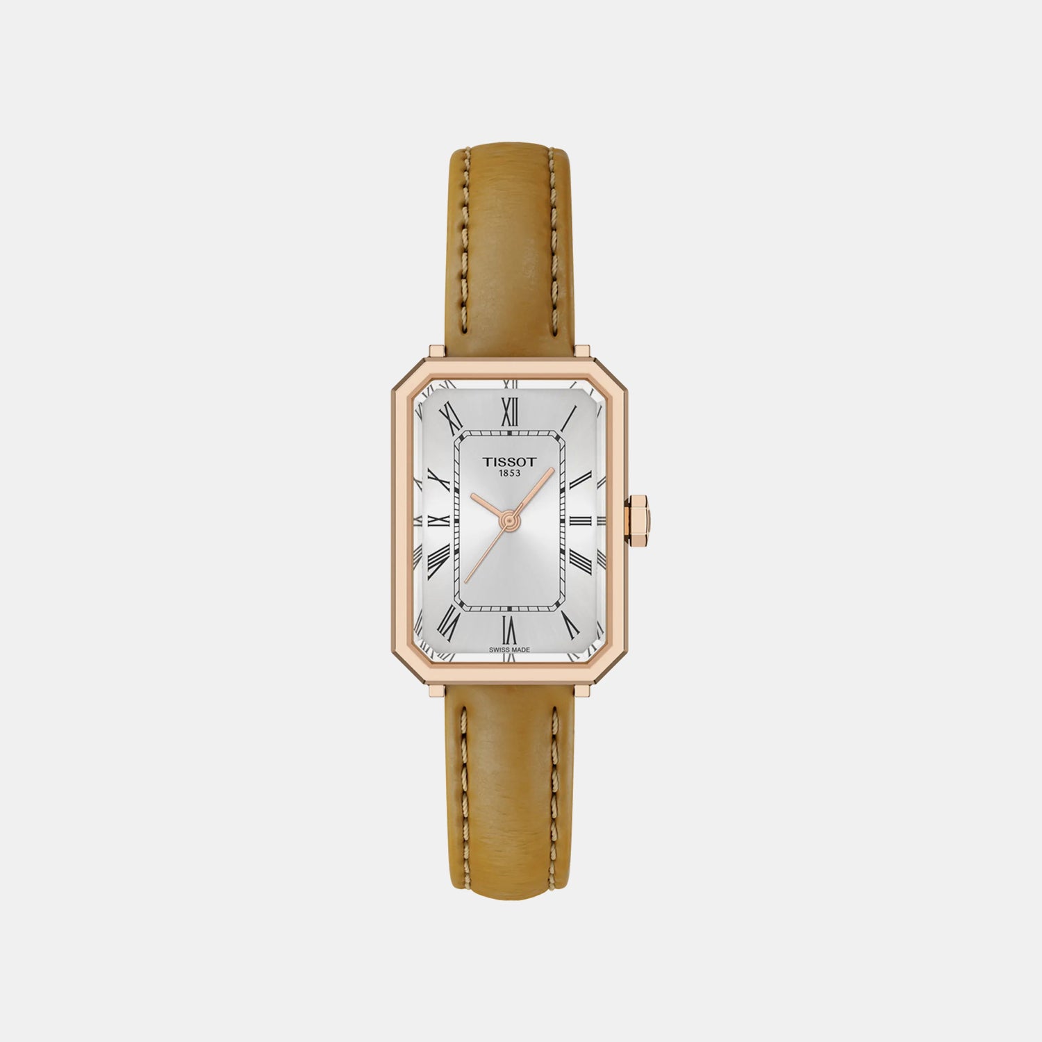 Tissot SRV Women Silver Leather Watch T1601103603300 – Just In Time