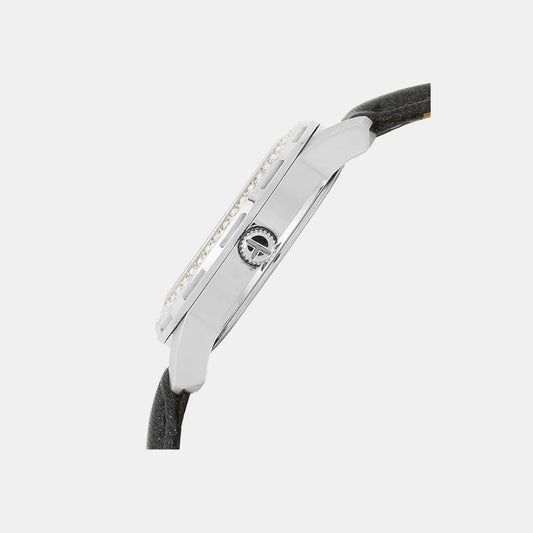 Fashion Women Quartz Silver Dial Analog Leather Watch T2N150 Fashion Women Quartz Silver Dial Analog Leather Watch T2N150