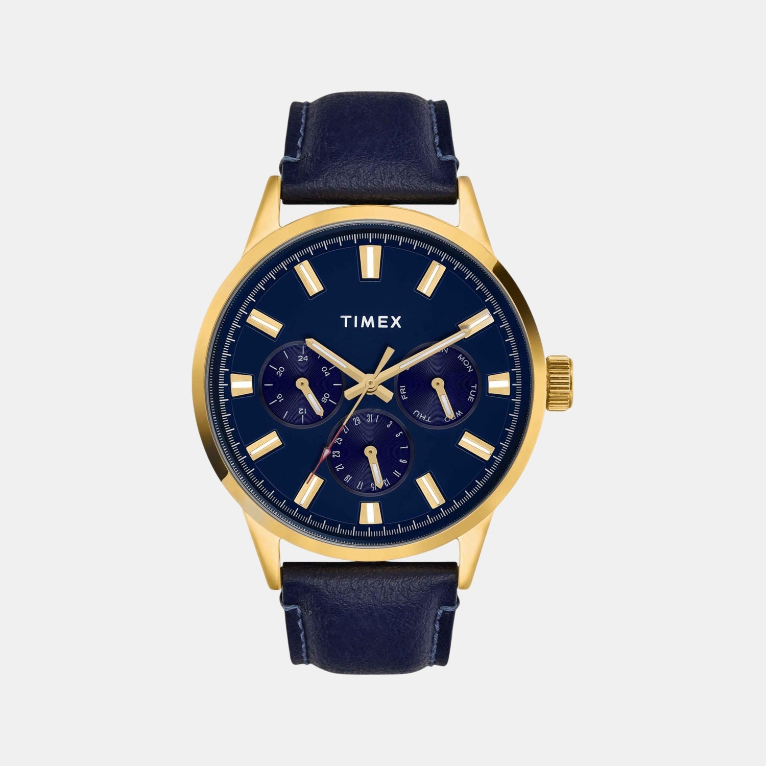 Fashion Men Quartz Dial Multi Function Leather Watch TWEG19928 Just fashion-men-quartz-dial-multi-function-leather-watch-tweg19928-just