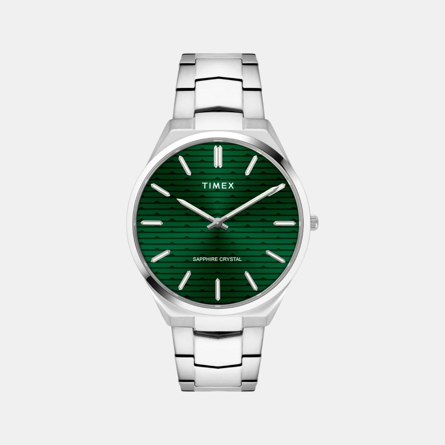 Timex Fashion Men Green Stainless Steel Watch TWEG25800 – Just In Time