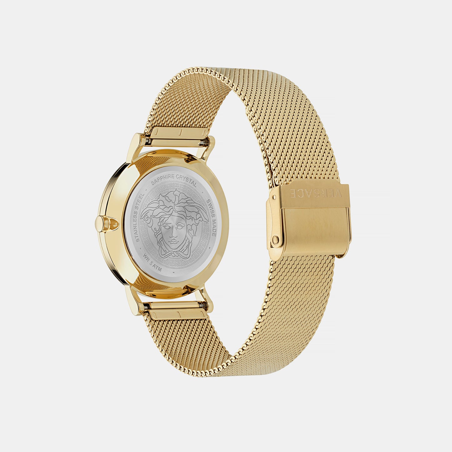 Female Gold-Tone Analog Stainless Steel Watch VE3M01223