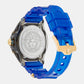 Unisex Blue Analog Rubber Watch VE6E00323
