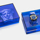 Unisex Blue Analog Rubber Watch VE6E00323