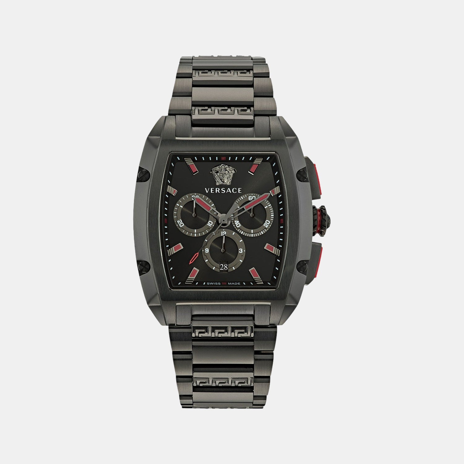 Versace Sky Dusk Men Black Chronograph Watch VE6H00623 – Just In Time