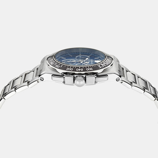 Greca Extreme Men Quartz Blue Dial Chronograph Stainless Steel Watch VE7H00423 Greca Extreme Men Quartz Blue Dial Chronograph Stainless Steel Watch VE7H00423