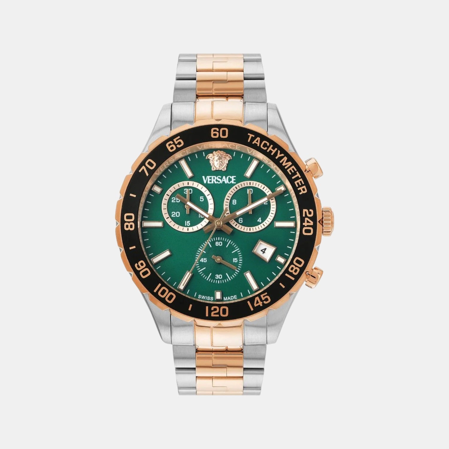 Versace Men Green Chronograph Watch VEPCA0424 – Just In Time