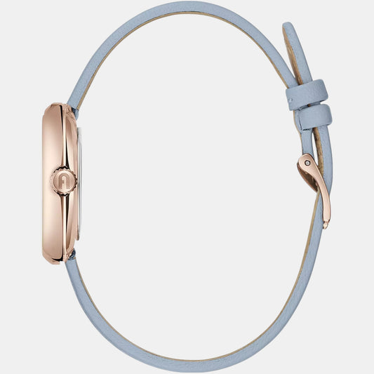 Women Quartz Silver Dial Analog Leather Watch WW00005005L3 Women Quartz Silver Dial Analog Leather Watch WW00005005L3