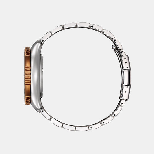 Promaster Men Automatic Brown Dial Analog Stainless Steel Watch NY0164-65X Citizen 42 mm Round Automatic watch