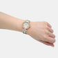 Female Silver Analog Stainless Steel Watch Y47004L1MF