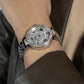 Female White Analog Stainless Steel Watch Z01014L1MF