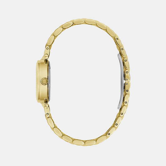 Flair Small Women Quartz Brown Dial Analog Stainless Steel Watch Z02005L4MF GC 28 mm Round Quartz watch