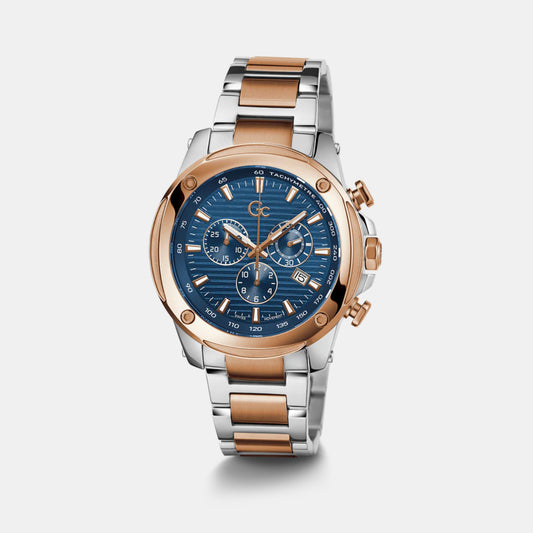 Brave Chrono Men Quartz Blue Dial Chronograph Stainless Steel Watch Z13001G7MF Brave Chrono Men Quartz Blue Dial Chronograph Stainless Steel Watch Z13001G7MF