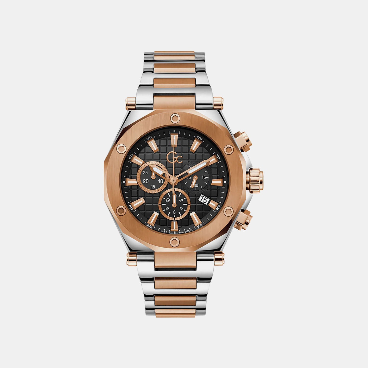 GC Legacy Chrono Men Black Chronograph Watch Z18001G2MF – Just In Time
