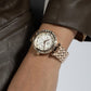 Female White Chronograph Stainless Steel Watch Z21009L1MF