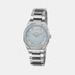 Female Blue Analog Stainless Steel Watch Z25003L7MF