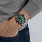 Male Green Chronograph Stainless Steel Watch Z32002G9MF