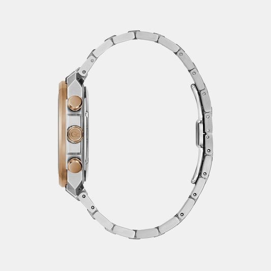 First Class Chrono Men Quartz Blue Dial Chronograph Stainless Steel Watch Z35001G7MF GC 44 mm Round Quartz watch