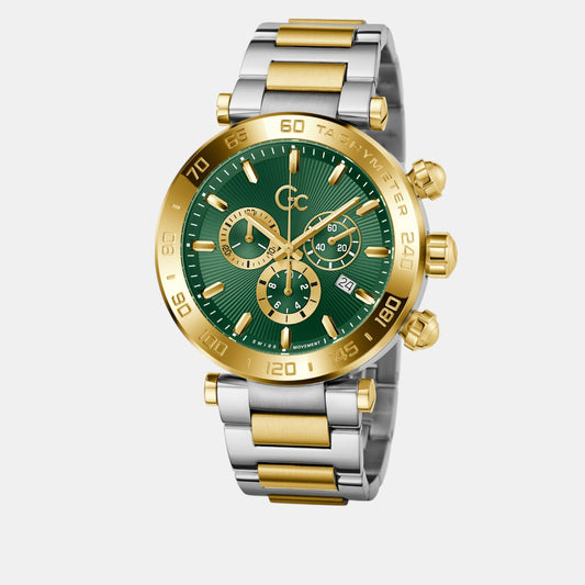 Select Men Quartz Green Dial Chronograph Stainless Steel Watch Z50004G9MF Select Men Quartz Green Dial Chronograph Stainless Steel Watch Z50004G9MF