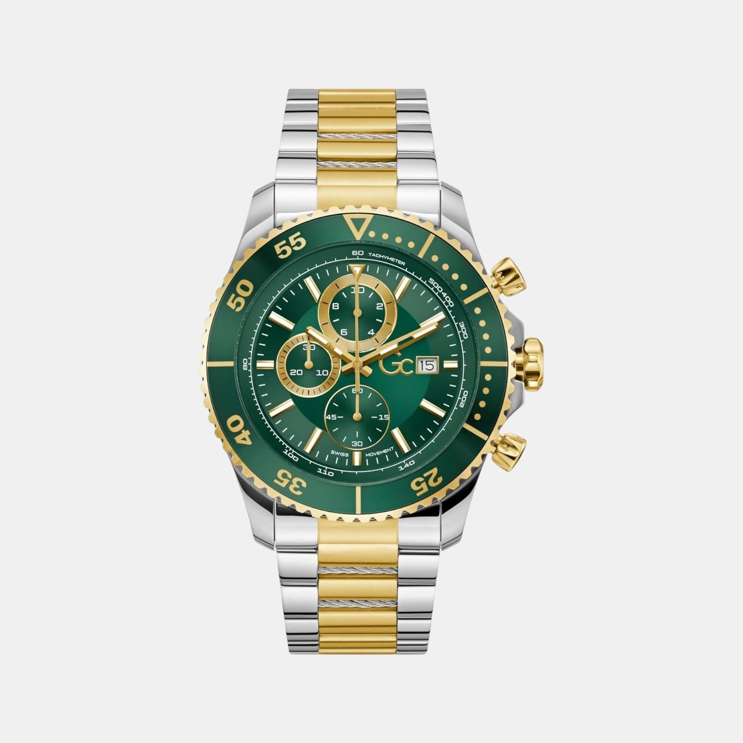 GC Gc Sportchic Women Green Chronograph Watch Z51006G9 – Just In Time