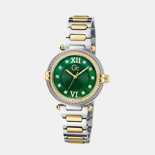 Vogue Cable Women Quartz Green Dial Analog Stainless Steel Watch Z52002L9MF Vogue Cable Women Quartz Green Dial Analog Stainless Steel Watch Z52002L9MF