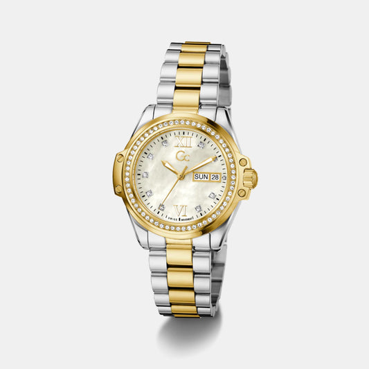 Bolt Women Quartz Champagne Mother Of Pearl Dial Analog Stainless Steel Watch Z53002L6 Bolt Women Quartz Champagne Mother Of Pearl Dial Analog Stainless Steel Watch Z53002L6