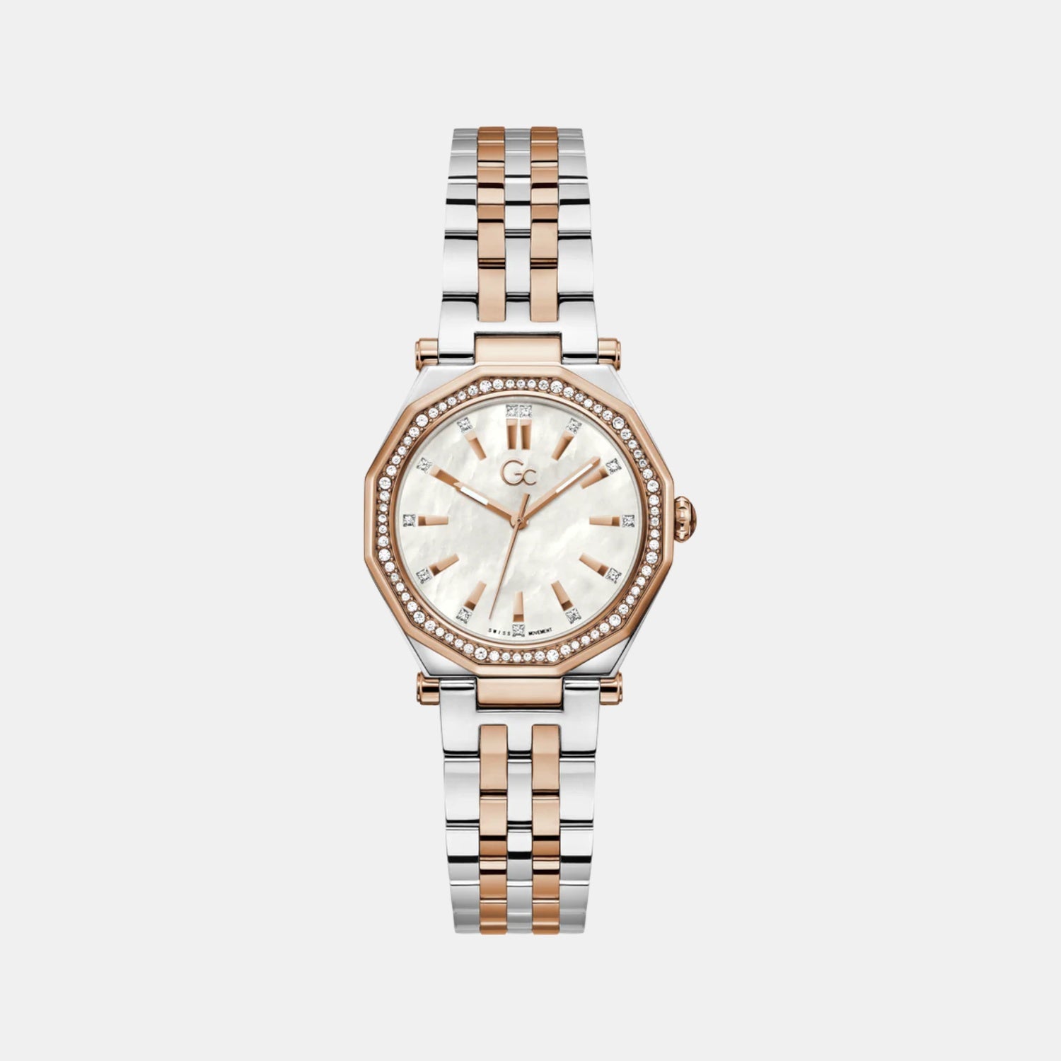 GC Gleam Women White Stainless Steel Watch Z55001L7 – Just In Time
