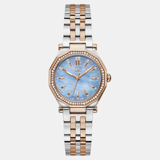Gleam Women Quartz Blue Dial Analog Stainless Steel Watch Z55002L7 Gleam Women Quartz Blue Dial Analog Stainless Steel Watch Z55002L7