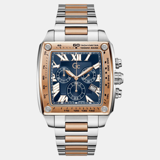 RetroFit Women Quartz Blue Dial Chronograph Stainless Steel Watch Z56004G7 RetroFit Women Quartz Blue Dial Chronograph Stainless Steel Watch Z56004G7