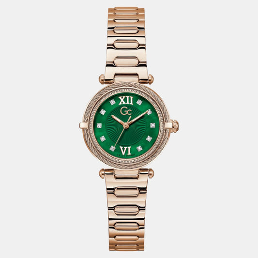 Vogue Cable Women Quartz Green Dial Analog Stainless Steel Watch Z57003L9 Vogue Cable Women Quartz Green Dial Analog Stainless Steel Watch Z57003L9