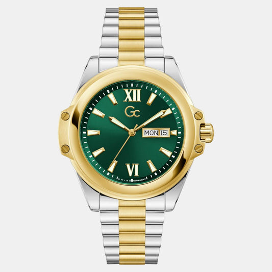 Bolt Men Quartz Green Dial Analog Stainless Steel Watch Z60002G9 Bolt Men Quartz Green Dial Analog Stainless Steel Watch Z60002G9